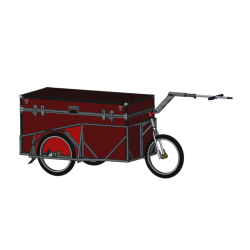 Remorque Trois Roues "PUMBA" Caisson